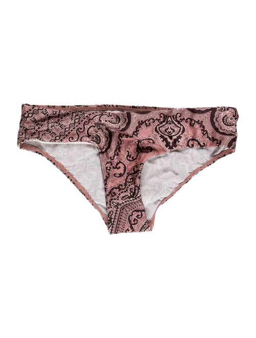 Zimmermann Printed Bottoms Purple