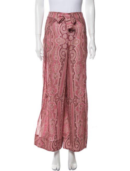 Zimmermann Paisley Print Wide Leg Pants w/ Tags Me