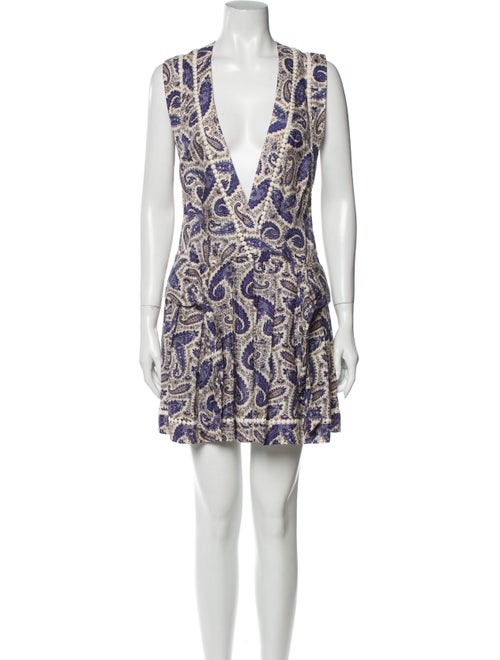 Zimmermann Paisley Print Mini Dress