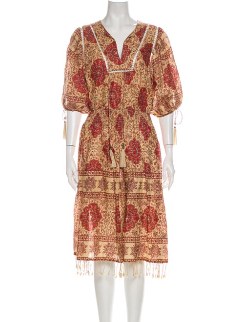 Zimmermann Linen Midi Length Dress