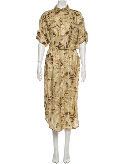 Zimmermann Linen Midi Length Dress