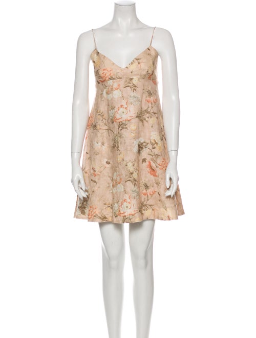 Zimmermann Linen Mini Dress