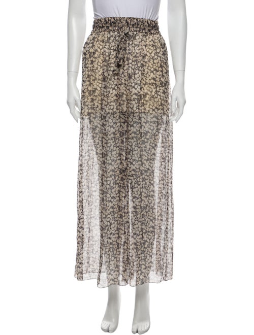 Zimmermann Silk Wide Leg Pants Black