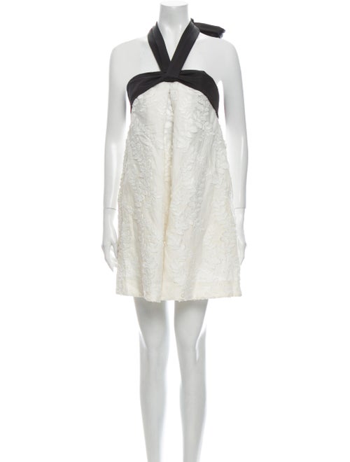 Zimmermann Linen Mini Dress White