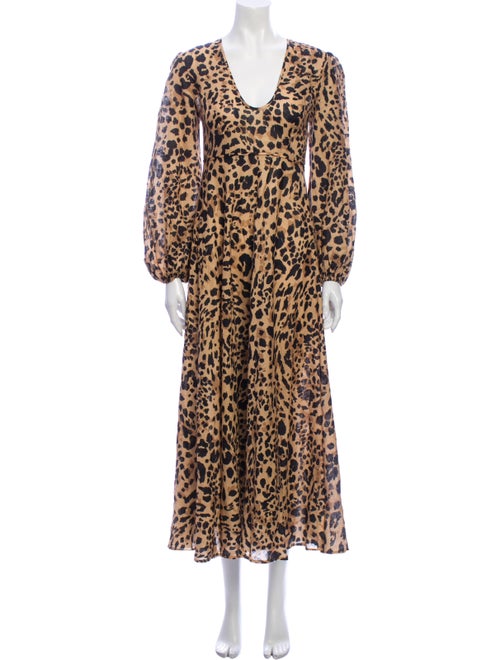 Zimmermann Linen Long Dress