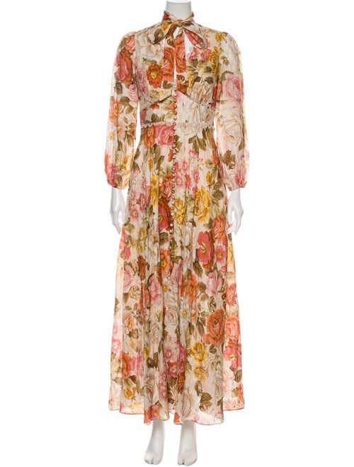 Zimmermann Bonita Long Sleeve Long Dress w/ Tags
