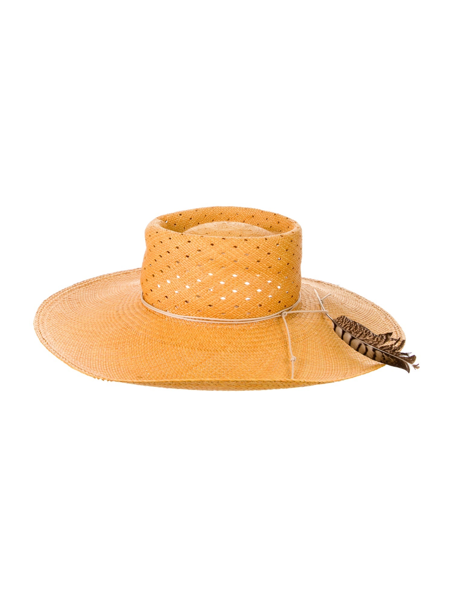 Zimmermann x Hatmaker Solid Woven Panama Sun Hat