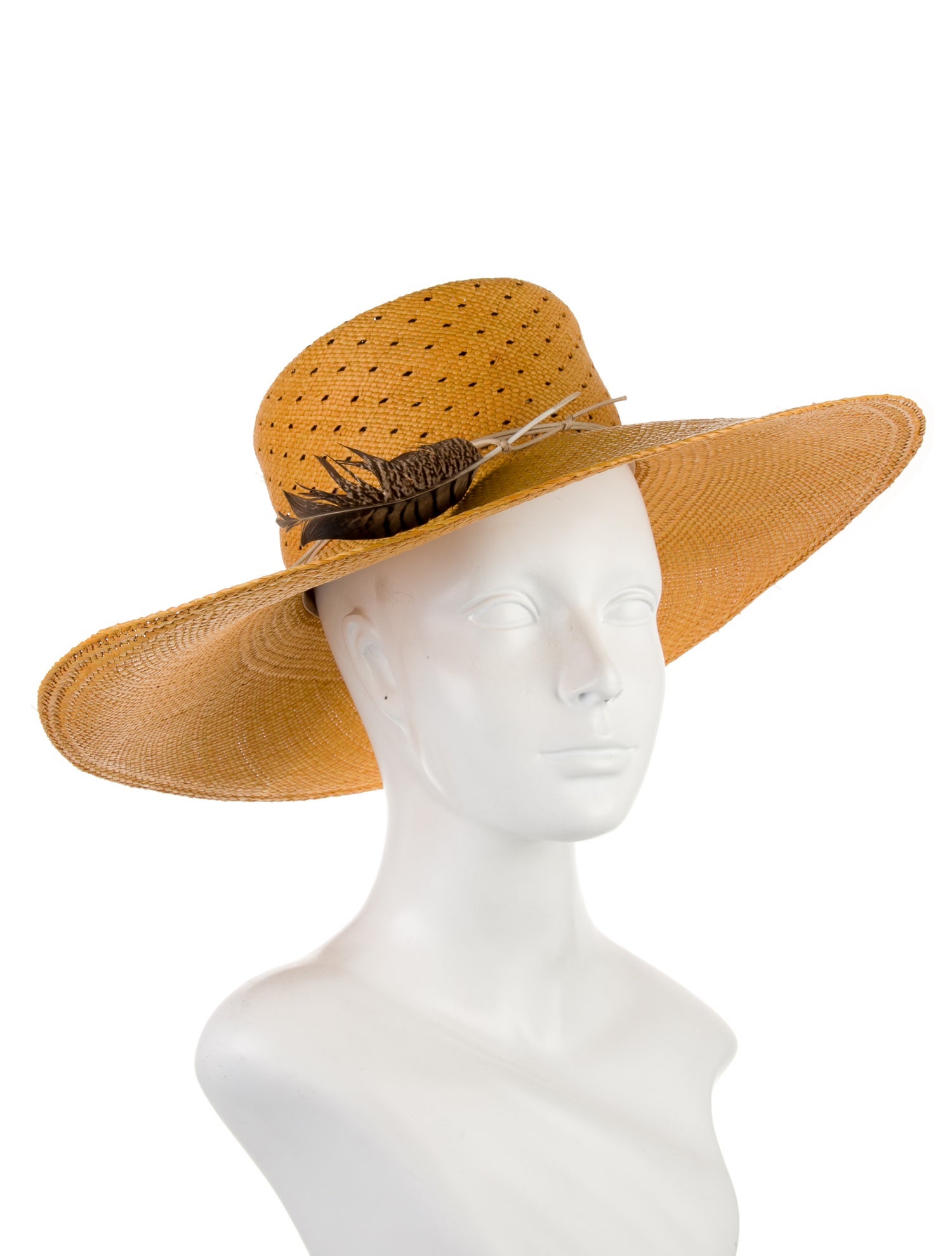 Zimmermann x Hatmaker Solid Woven Panama Sun Hat