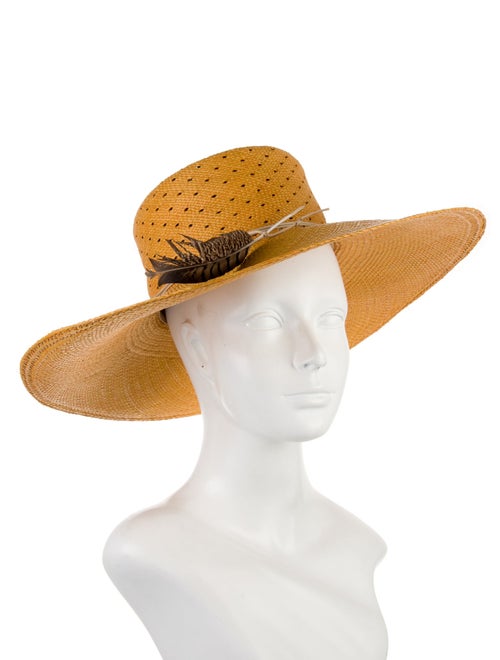 Zimmermann x Hatmaker Solid Woven Panama Sun Hat