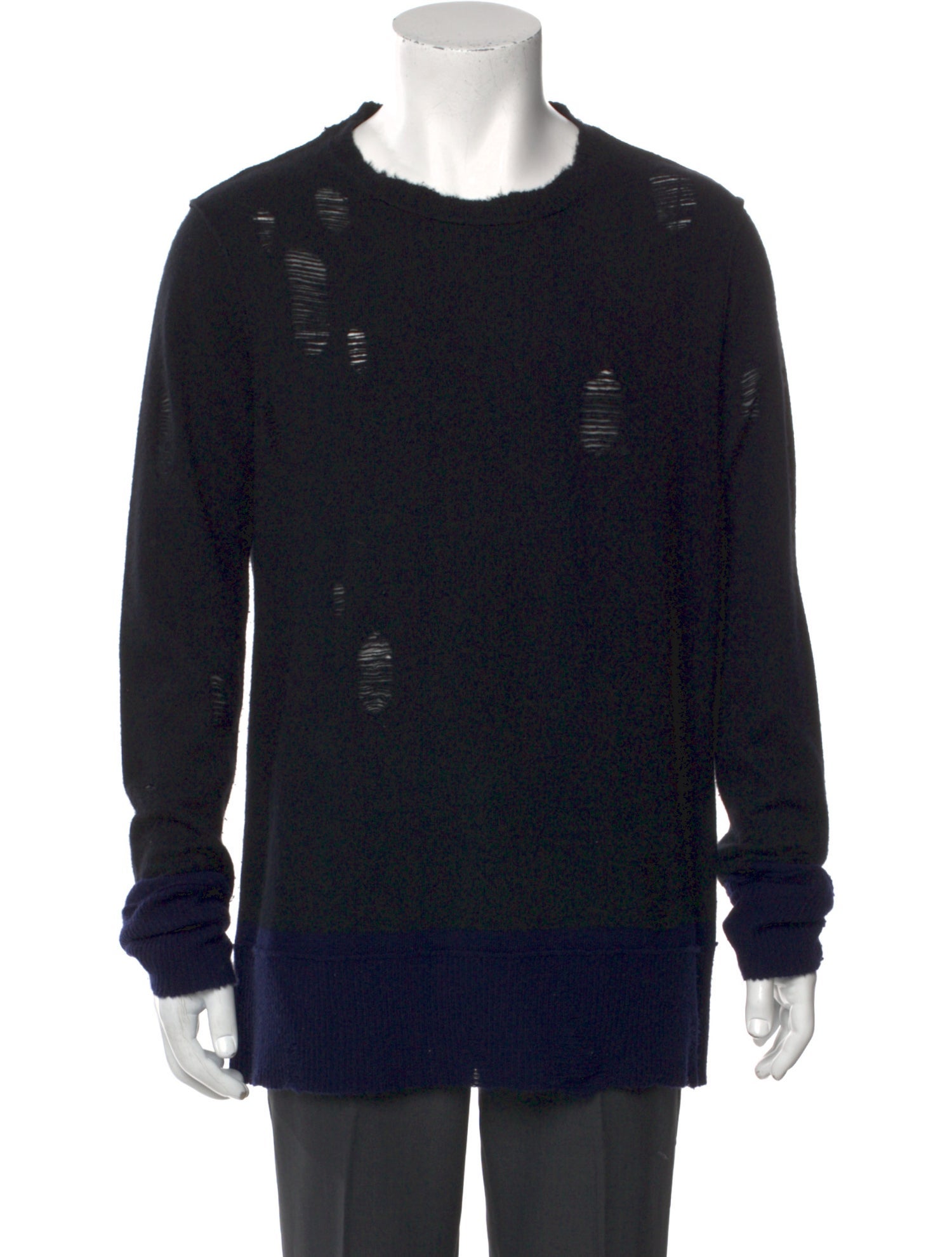 Ziggy Chen Cashmere Crew Neck Pullover