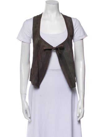 Ziggy Chen Silk Vest