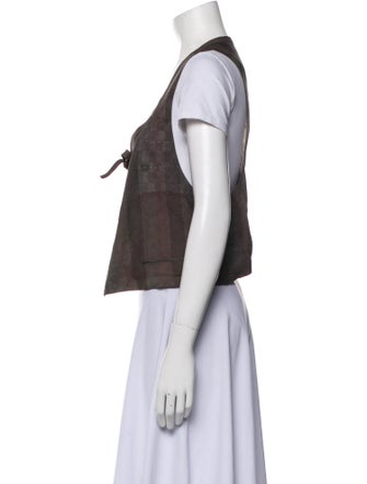 Ziggy Chen Silk Vest