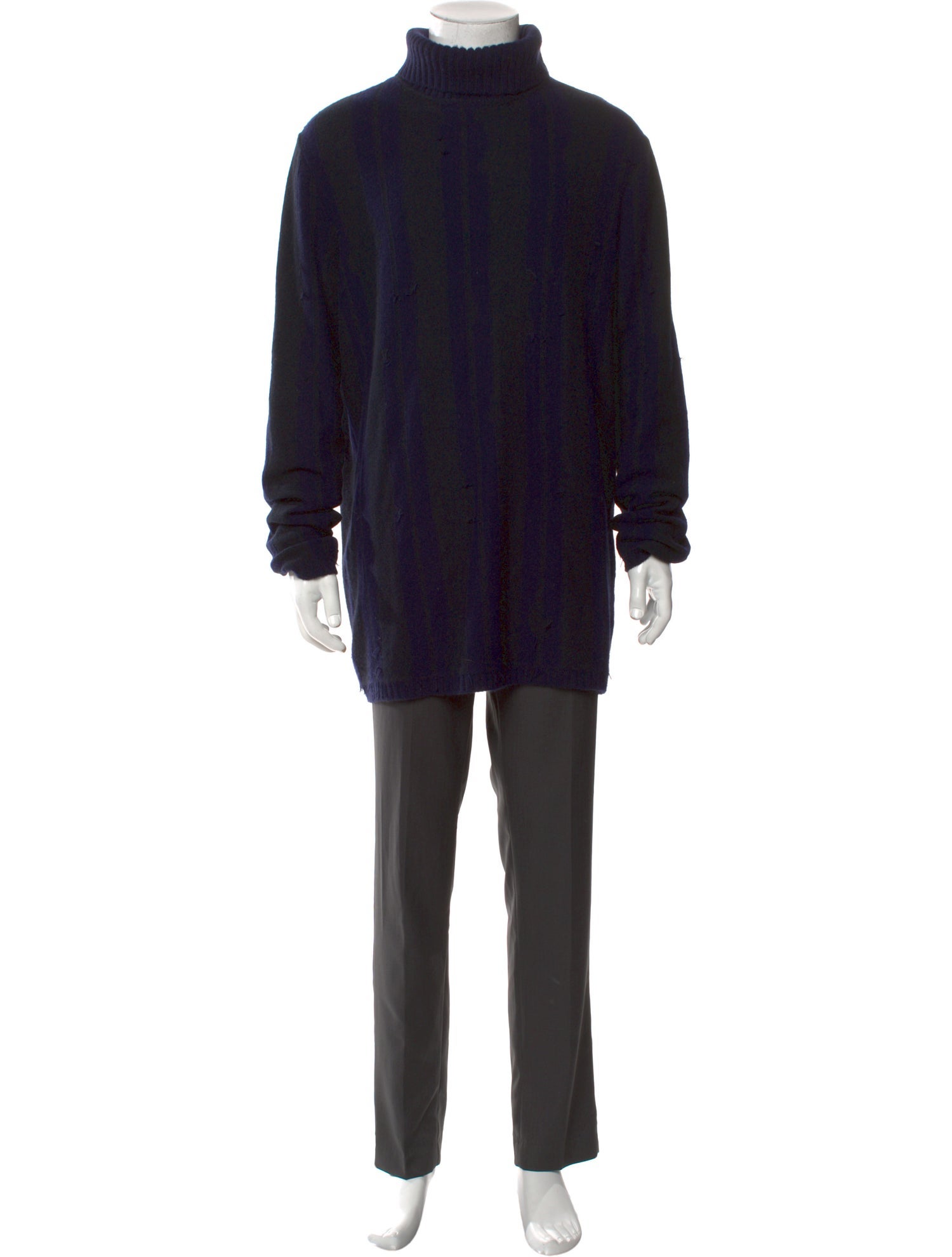 Ziggy Chen Cashmere Turtleneck Pullover