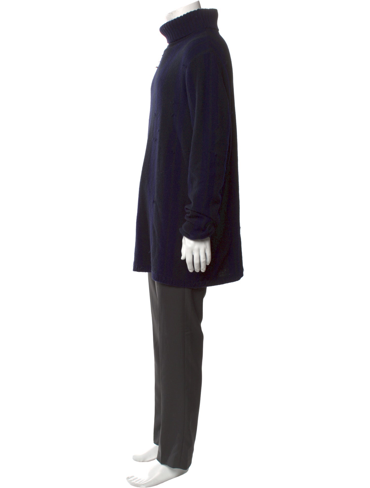 Ziggy Chen Cashmere Turtleneck Pullover