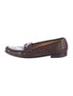 Zelli Crocodile Loafers