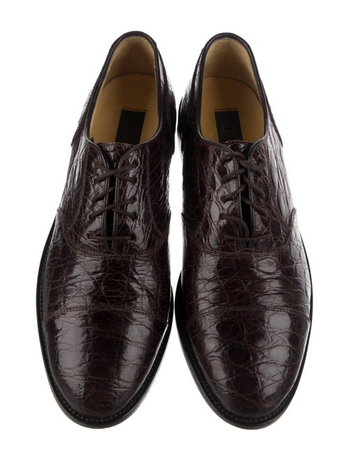 Zelli Crocodile Oxfords