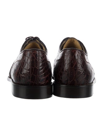 Zelli Crocodile Oxfords