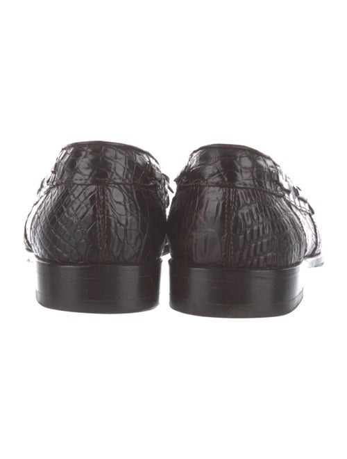 Zelli Crocodile Loafers