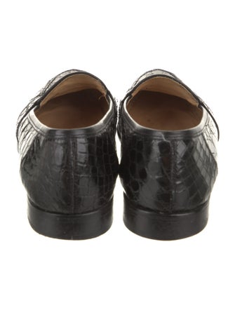 Zelli Crocodile Loafers