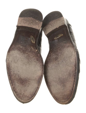 Zelli Crocodile Loafers