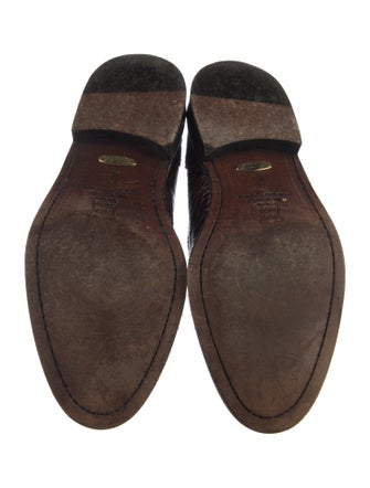 Zelli Crocodile Derby Shoes