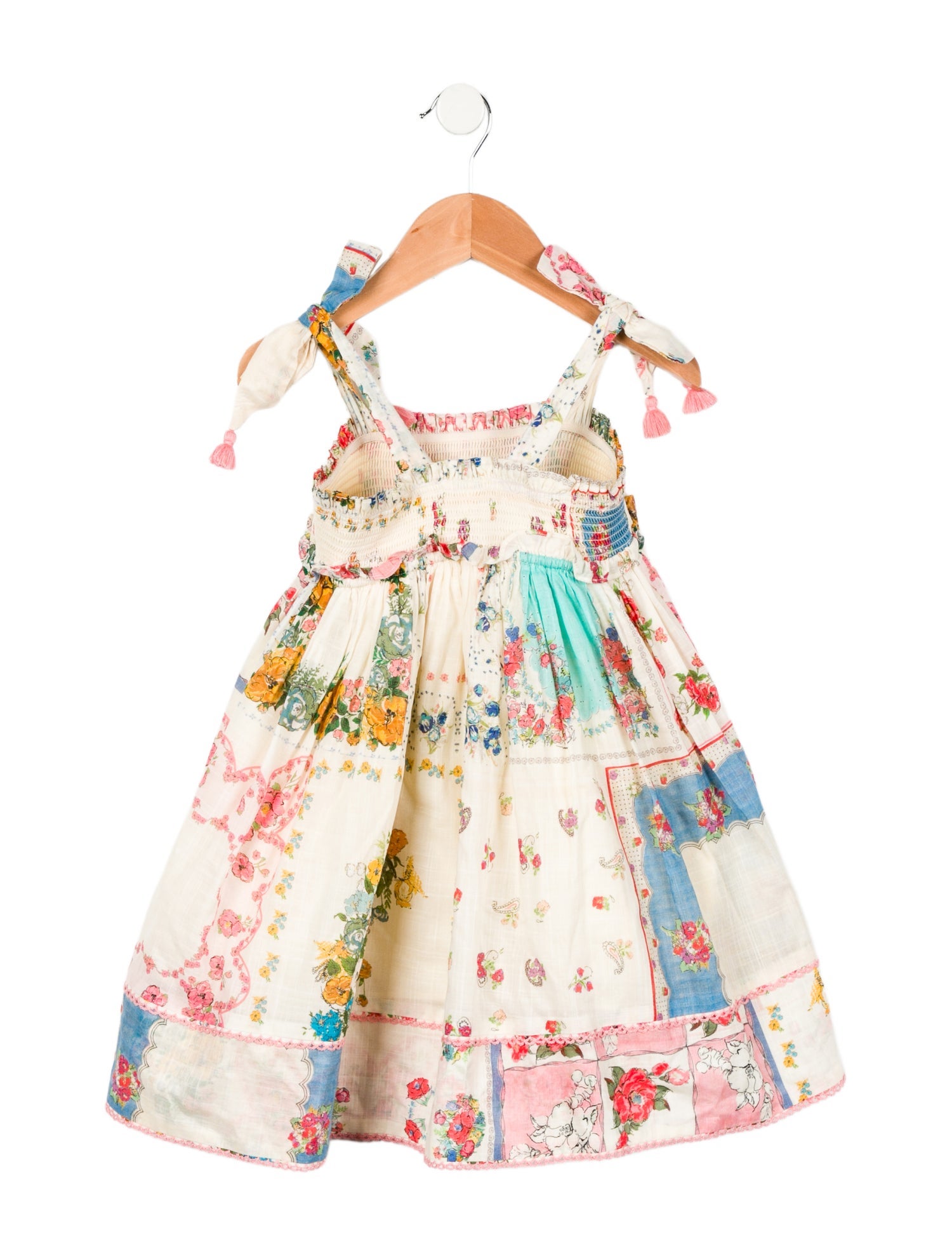 Zimmermann Kids Toddler Girls' Floral Printed Sleeveless Dress