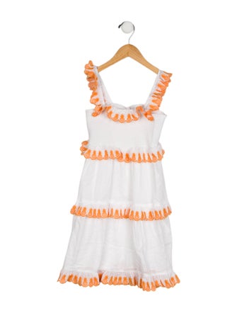 Zimmermann Kids Kids Girls' Printed Sleeveless Dress