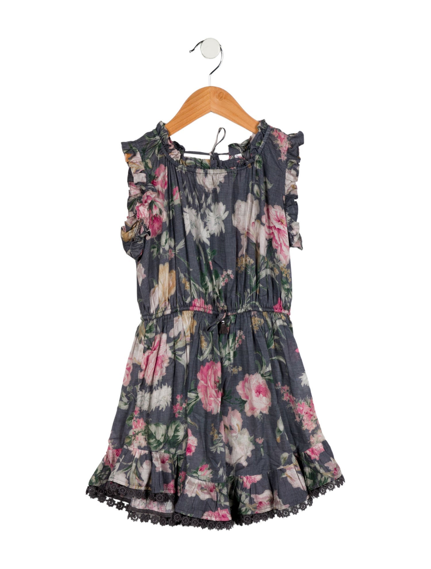 Zimmermann Kids Toddler Girls' Floral Printed Dress