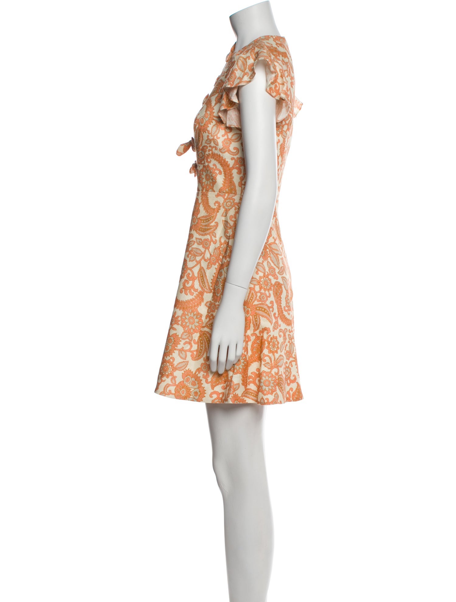 Zimmermann Kids Linen Mini Dress