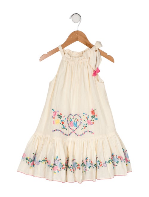 Zimmermann Kids Solid Sleeveless Dress
