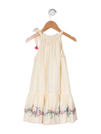Zimmermann Kids Solid Sleeveless Dress
