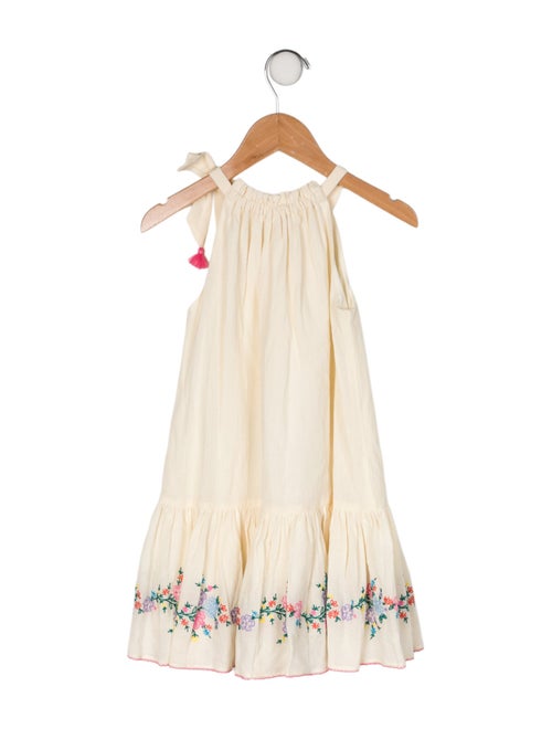 Zimmermann Kids Solid Sleeveless Dress