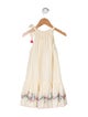 Zimmermann Kids Solid Sleeveless Dress