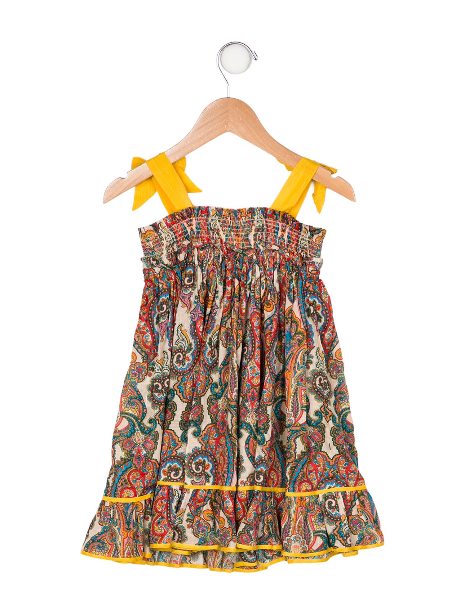 Zimmermann Kids Printed Sleeveless Dress