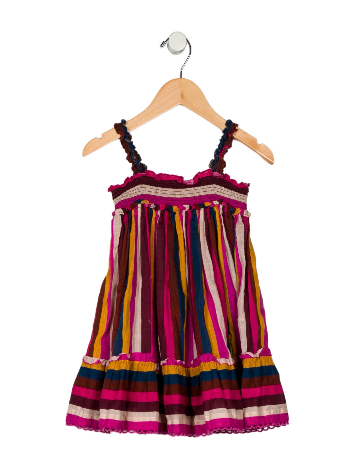 Zimmermann Kids Toddler Girls' Ruffle Embellished Sleeveless Dress