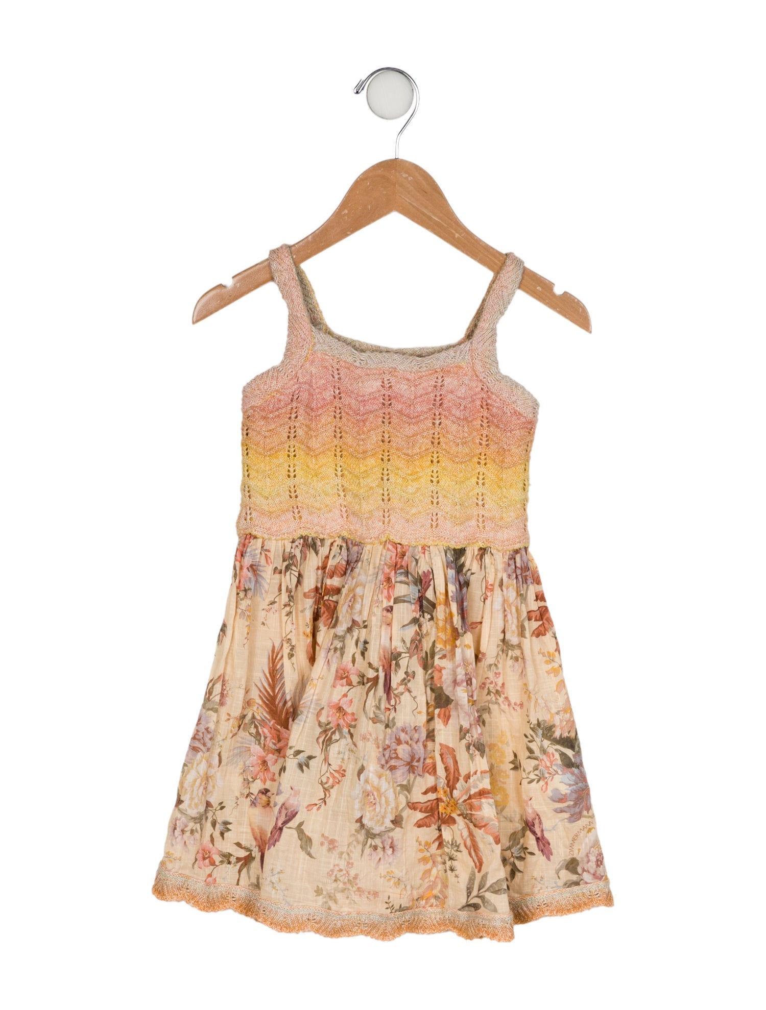 Zimmermann Kids Printed Sleeveless Dress