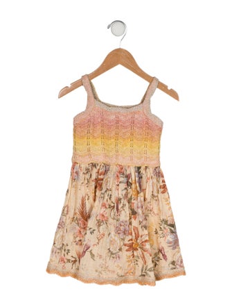 Zimmermann Kids Printed Sleeveless Dress