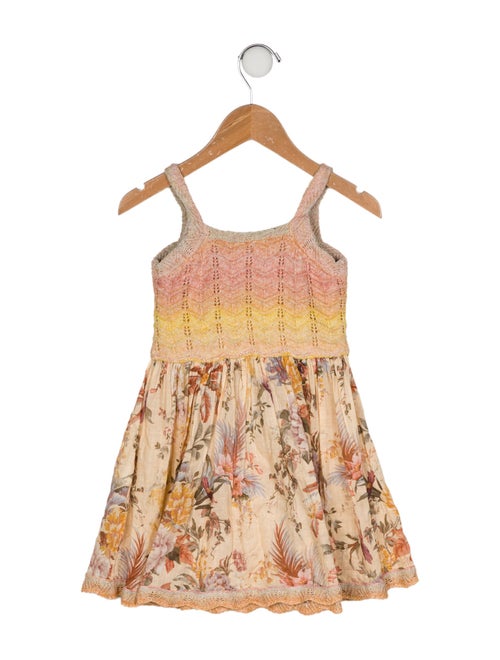 Zimmermann Kids Printed Sleeveless Dress