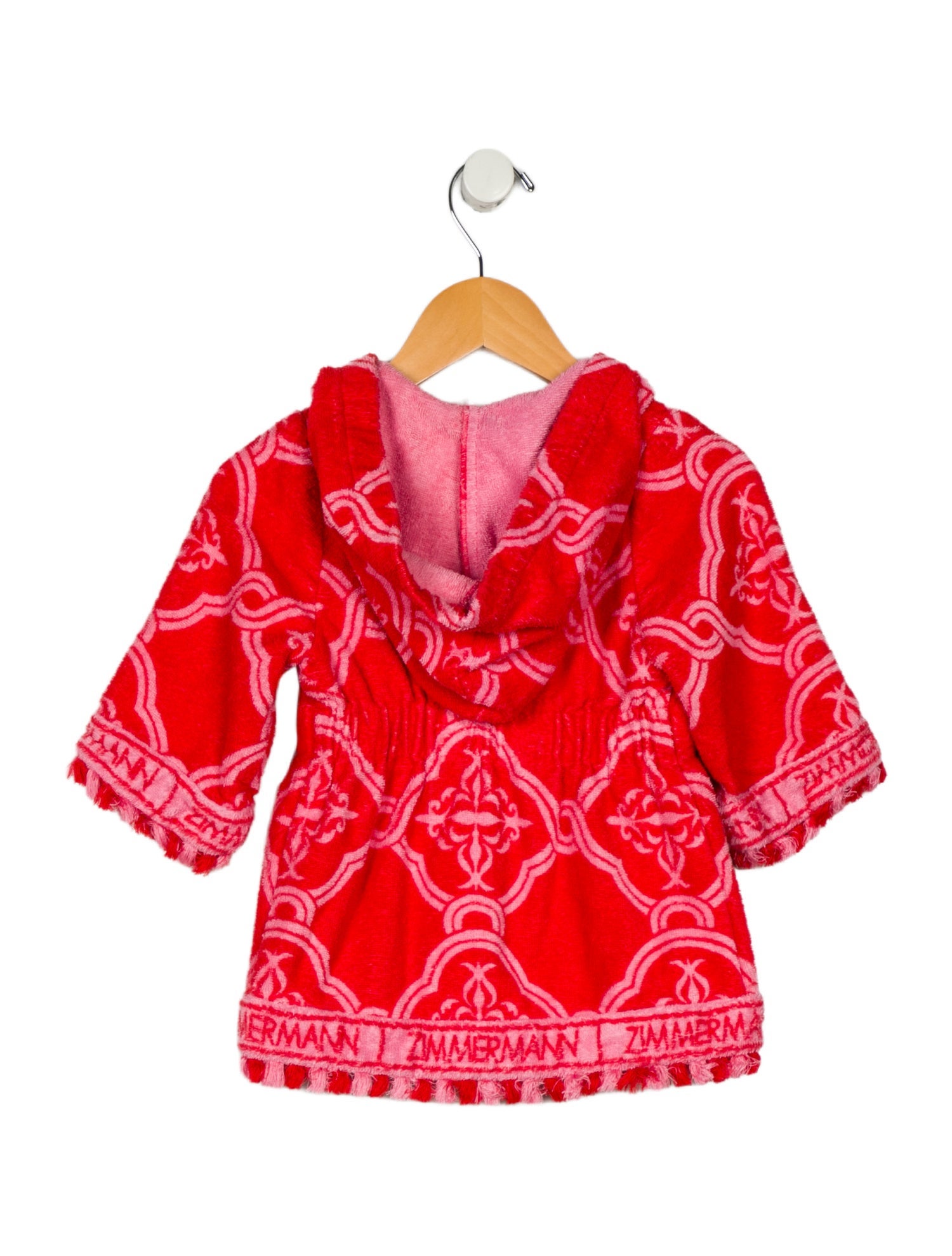 Zimmermann Kids Infant Girls' Patterned Hooded Cover Up
