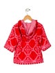Zimmermann Kids Toddler Girls' Patterned Hooded Coverup