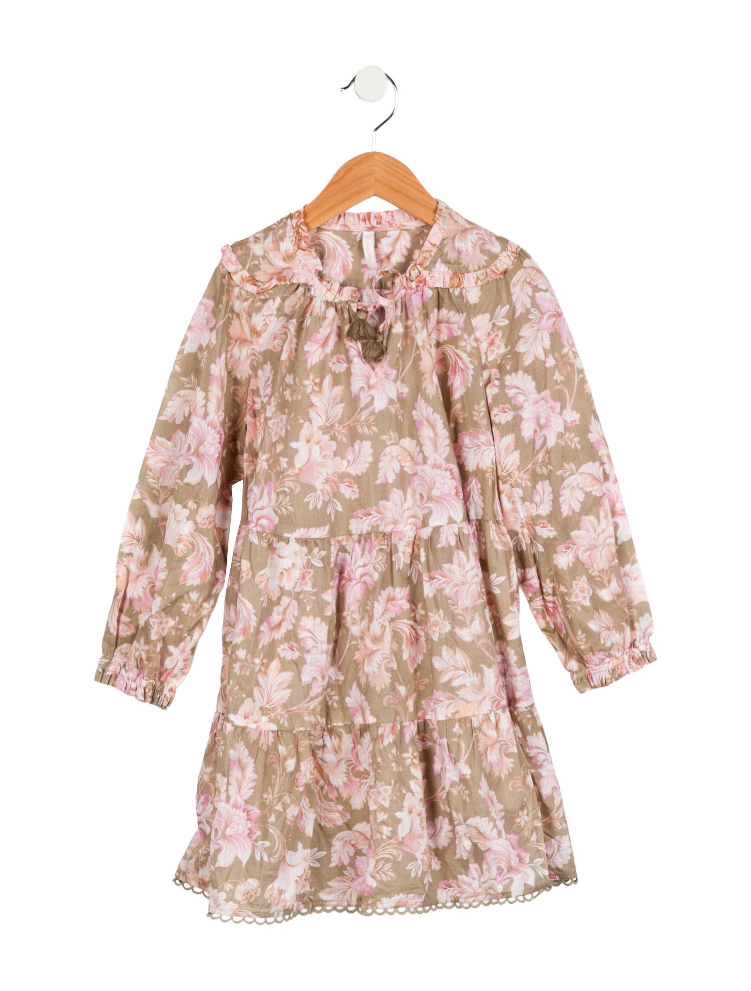 Zimmermann Kids Girls' Floral Print Dress