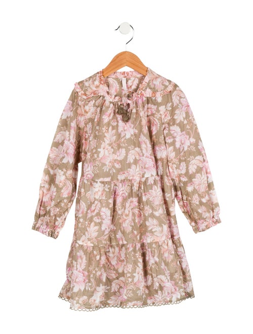 Zimmermann Kids Girls' Floral Print Dress