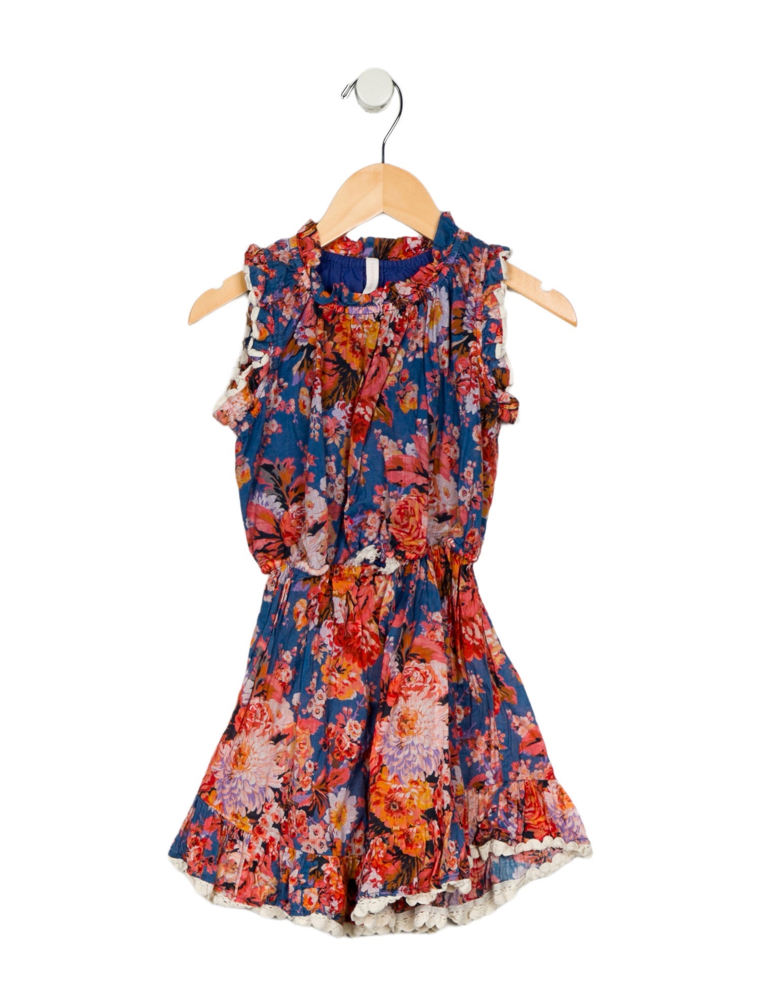 Zimmermann Kids Toddler Girls' Patterned Sleeveless Dress