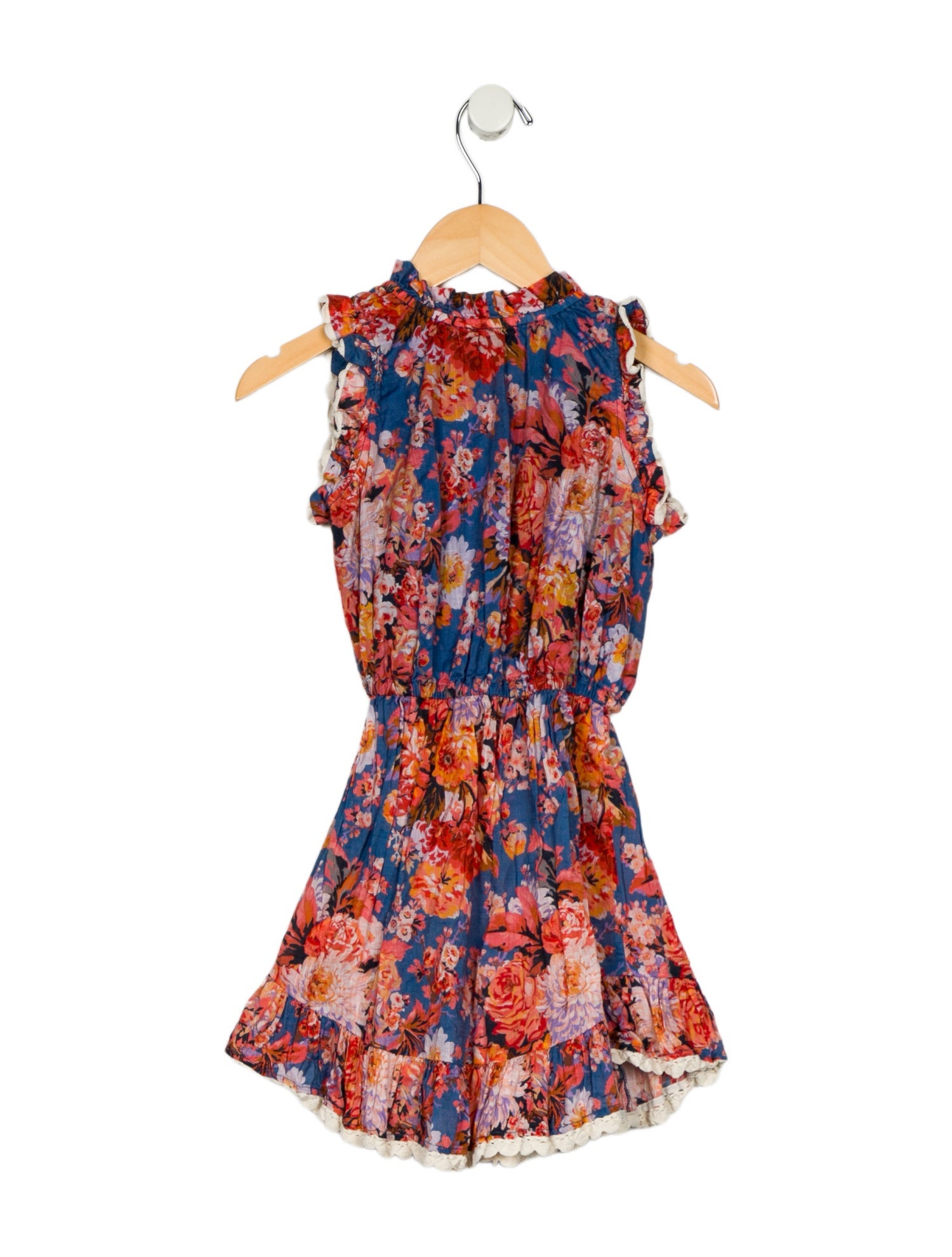 Zimmermann Kids Toddler Girls' Patterned Sleeveless Dress