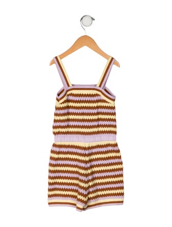 Zimmermann Kids Cotton Romper