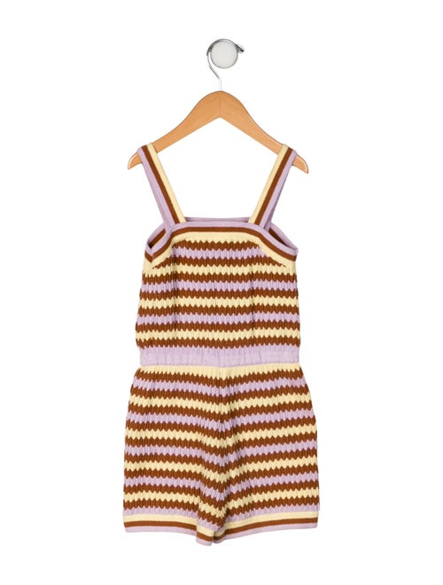 Zimmermann Kids Cotton Romper