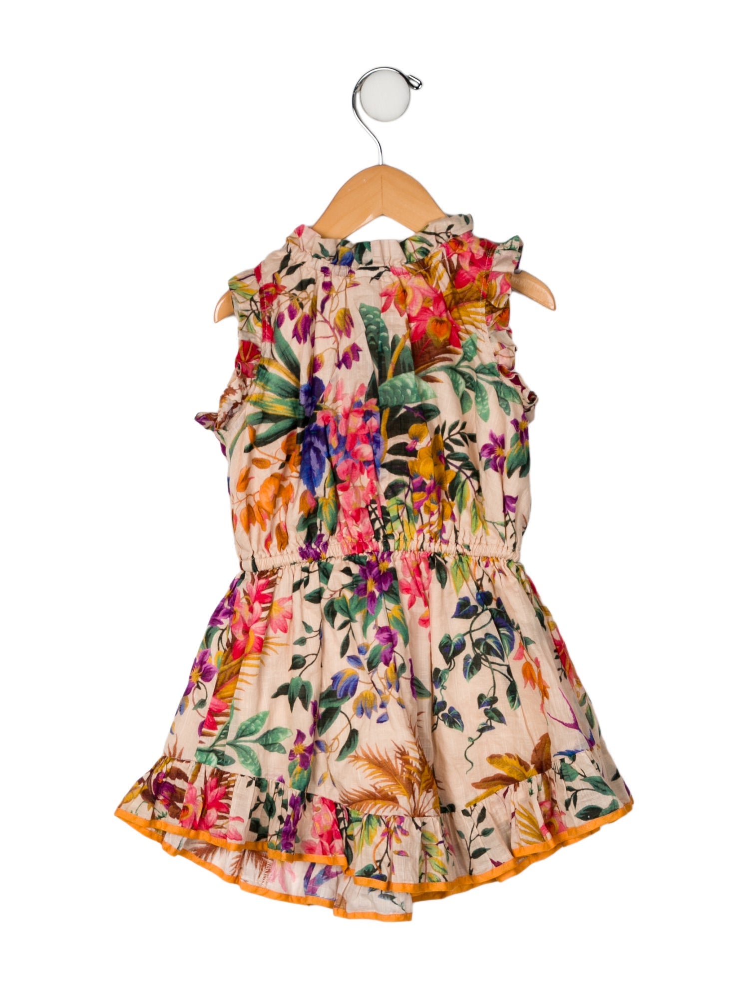 Zimmermann Kids Short Sleeve Dress