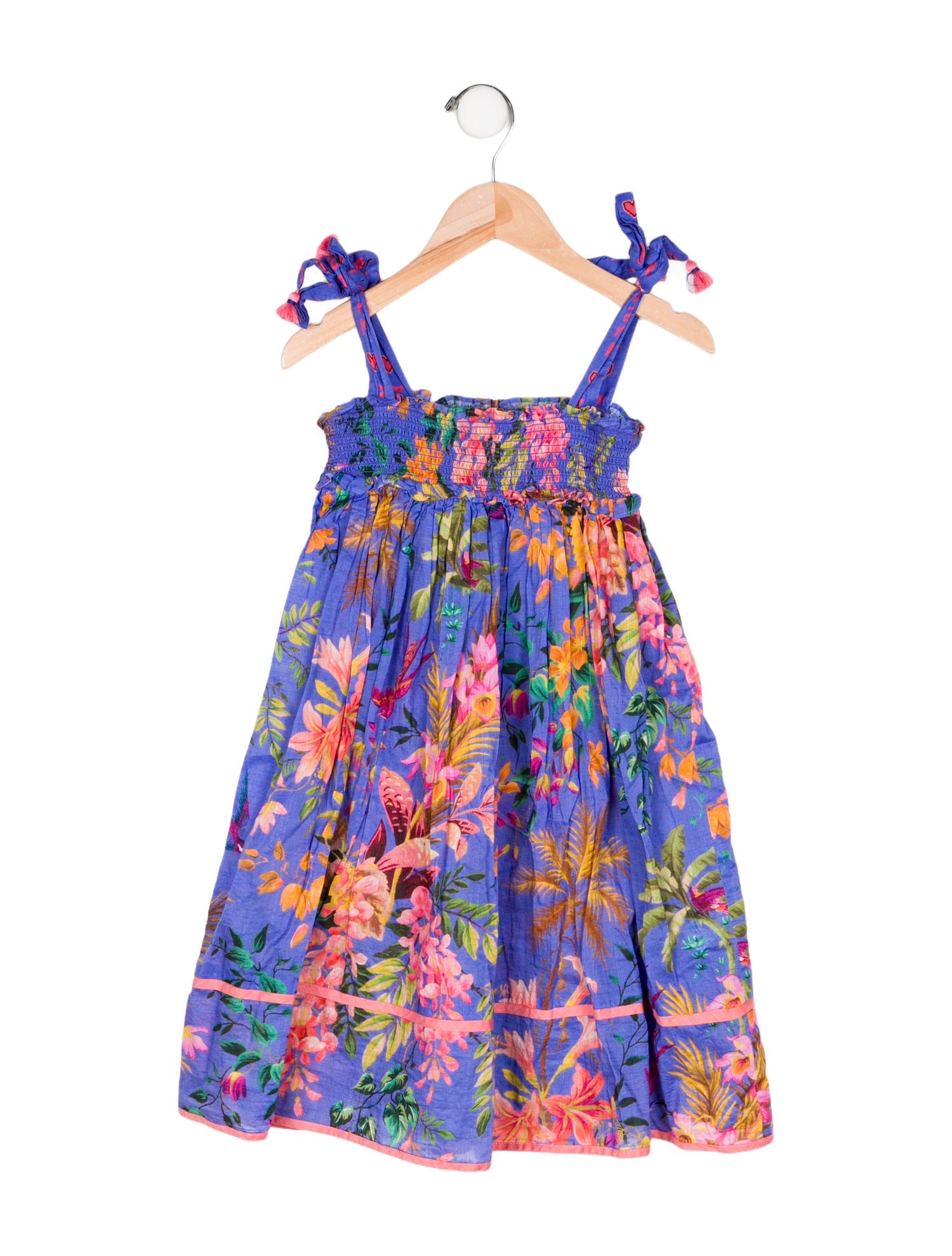 Zimmermann Kids Printed Sleeveless Dress