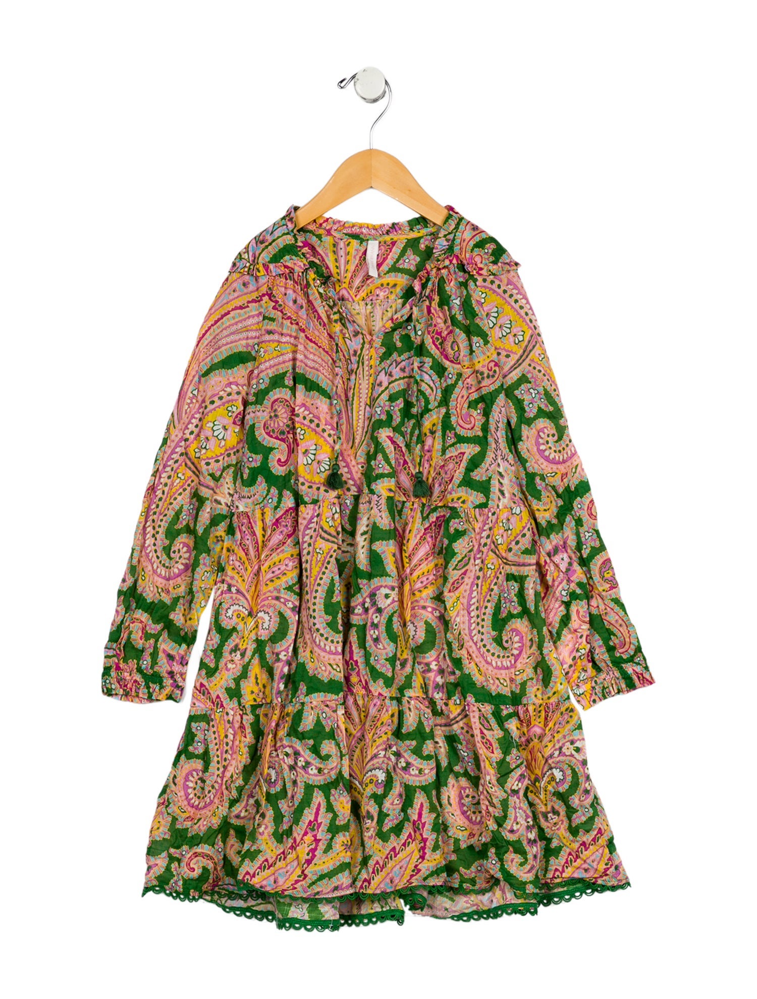 Zimmermann Kids Girls' Print Long Sleeve Dress