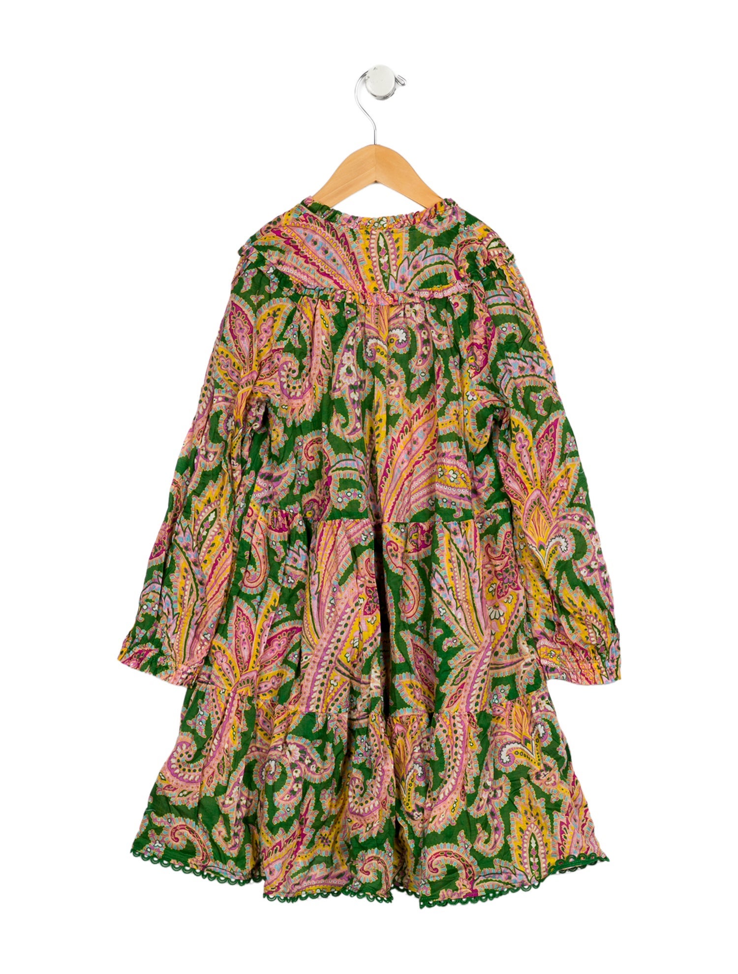 Zimmermann Kids Girls' Print Long Sleeve Dress